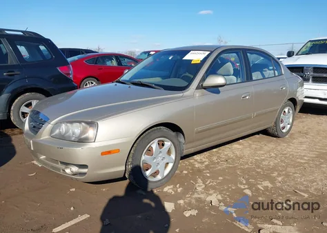 2005 Hyundai Elantra Gls/Gt z USA, uszkodzony, nr VIN KMHDN46D05U195498